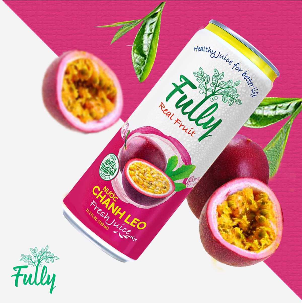 Nước chanh leo Fully 330ml 5 fully 03 2