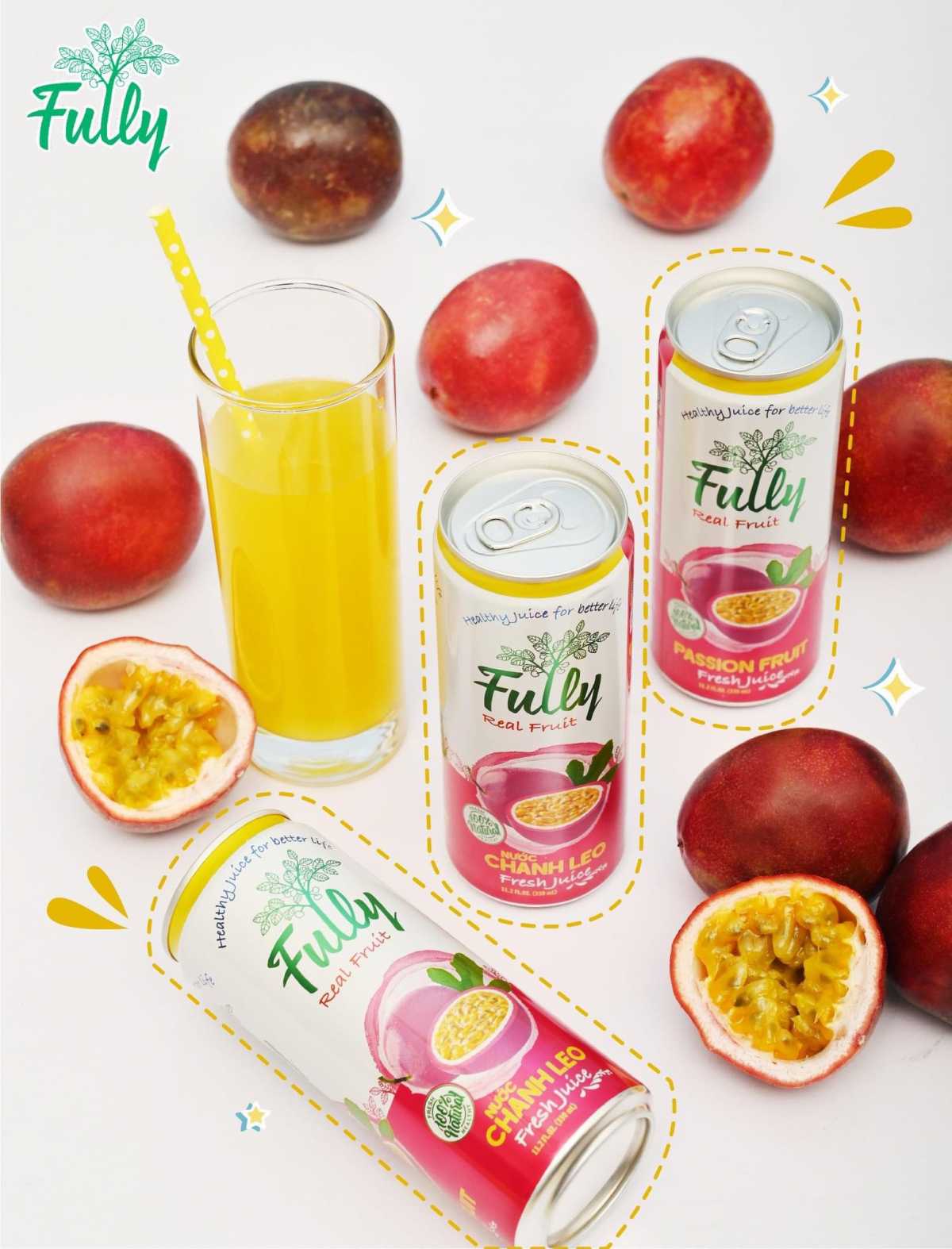 Nước chanh leo Fully 330ml 6 fully 04 2