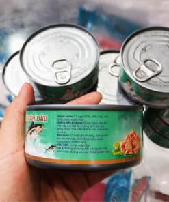 Combo 4 Lon Cá Ngừ Ngâm Dầu - Hương Vị Biển Sâu Trong Tầm Tay
