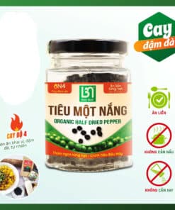 Tiêu Một Nắng Hũ 50gr - Hương Vị Cay Nồng, Tinh Tế Cho Mọi Món Ăn