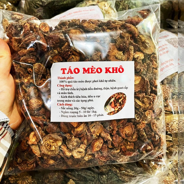 Táo Mèo Khô - Sản Phẩm Tự Nhiên, Bổ Dưỡng cho Sức Khỏe - Túi 1kg 11 Táo Mèo Khô - Sản Phẩm Tự Nhiên, Bổ Dưỡng cho Sức Khỏe - Túi 1kg