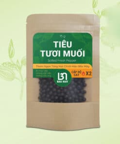 Tiêu Tươi Muối - Sự Kết Hợp Hoàn Hảo Của Hương Vị Tiêu Tươi Mới Và Động Viên Muối Biển
