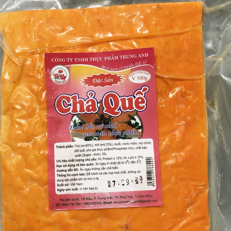 Đặc Sản Chả Quế Trung Anh - Hương Vị Truyền Thống Từ Gia Đình Việt 11 Đặc Sản Chả Quế Trung Anh - Hương Vị Truyền Thống Từ Gia Đình Việt