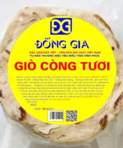 Giò Còng Tươi Khoanh 500gr - Hương Vị Truyền Thống Trong Từng Lát Cắt