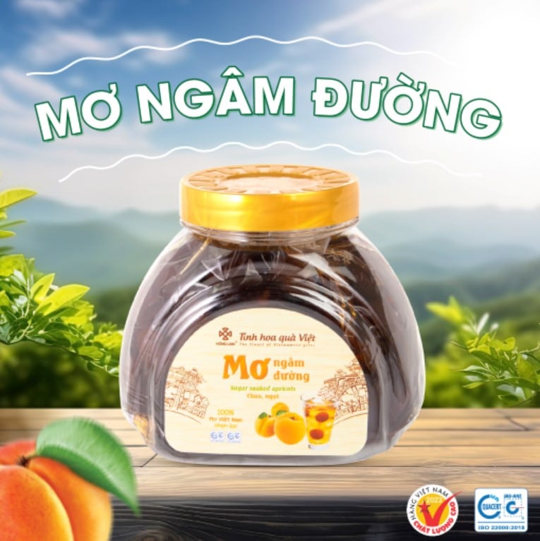 Mơ ngâm đường thơm ngon chua ngọt 11 Mo ngam duong