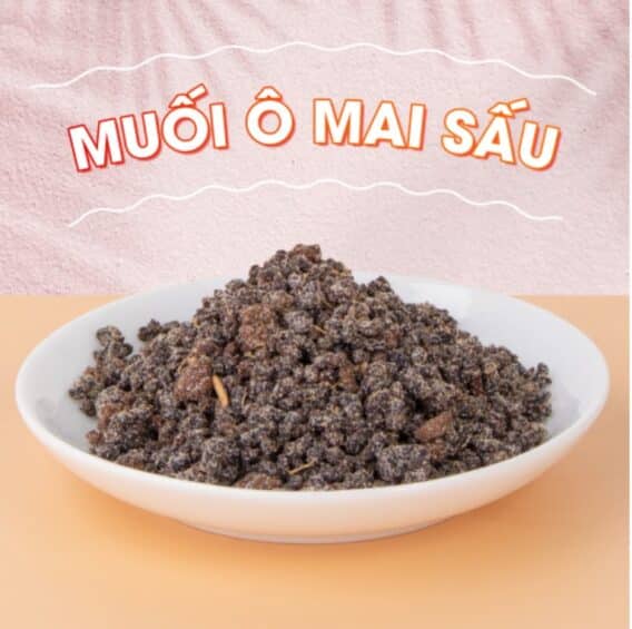 Muối ô mai sấu chua mặn ngọt 11 Muoi o mai sau