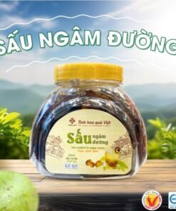 Sấu ngâm đường giòn ngon