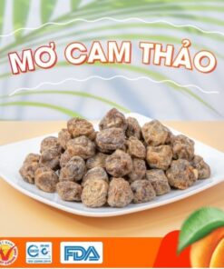 Ô Mai Mơ Cam Thảo Chua Ngọt Nho Gừng