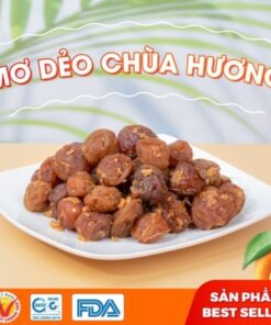 Mơ dẻo Chùa Hương Gừng Chua Ngọt