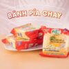Bánh pía Chay Đậu Sầu Riêng 2 banh bia chay