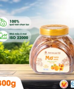 Mơ ngâm muối chua mặn ngọt