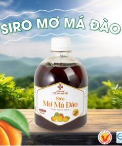 Siro mơ má đào chua ngọt