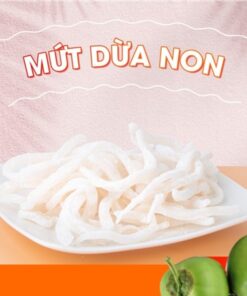 Mứt dừa non dẻo mềm ngọt thanh