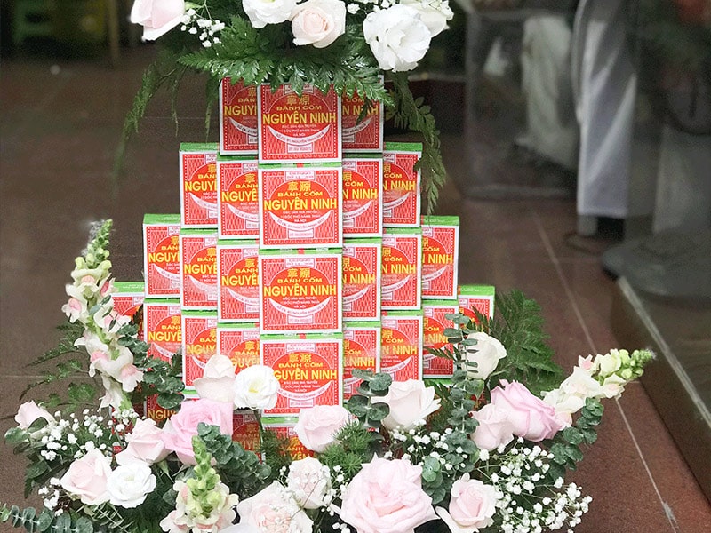 "BÁNH CỐM NGUYÊN NINH & HƯƠNG VỊ TRUYỀN THỐNG TRONG LỄ CƯỚI HỎI VIỆT NAM" 12 4 1 3