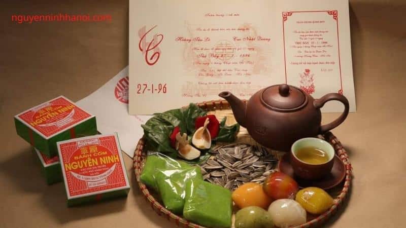Khám phá giá bánh cốm Nguyên Ninh ngon tại Hà Nội 2 banh com 4 1