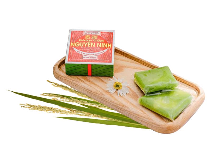 Mách bạn địa chỉ bán bánh cốm Hàng Than ngon nức tiếng Hà Nội 4 banh com dua 3