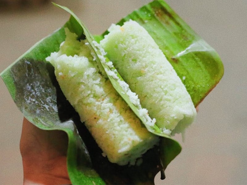 Bánh cốm lá dứa - hương vị thôn quê mộc mạc giữa chốn thành thị 7 bánh cốm lá dứa