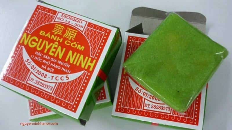 Bánh cốm không nhân - thức quà ý nghĩa dành cho người thân bạn bè 2 bánh cốm không nhân