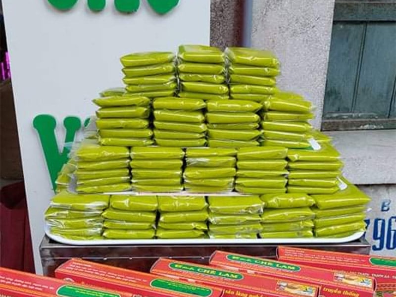 Nguyên Ninh - địa chỉ bán bánh cốm Hà Nội chuẩn vị truyền thống 6 bánh cốm Hà Nội chuẩn vị