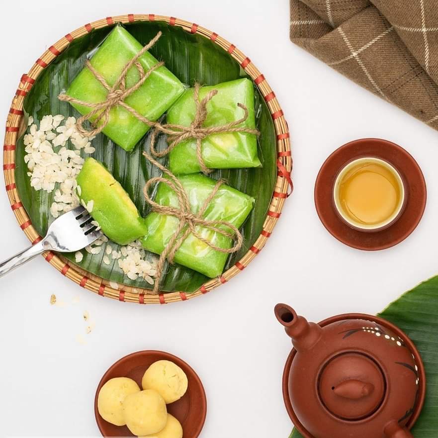 BÁNH CỐM NGUYÊN NINH HÀ NỘI NIỀM TỰ HÀO CỦA NỀN ẨM THỰC VIỆT 11 bánh cốm nguyên ninh