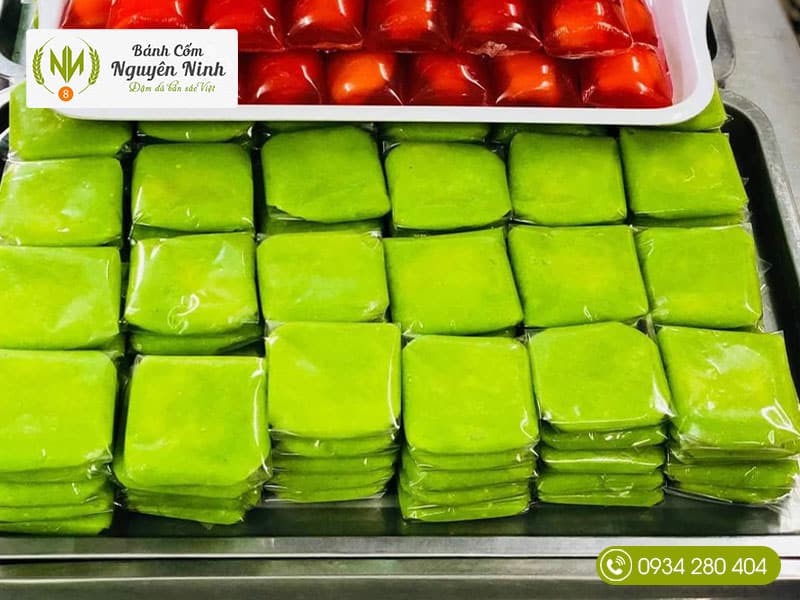 Quy trình làm bánh cốm Hà Nội truyền thống Quy trình làm bánh cốm Hà Nội truyền thống