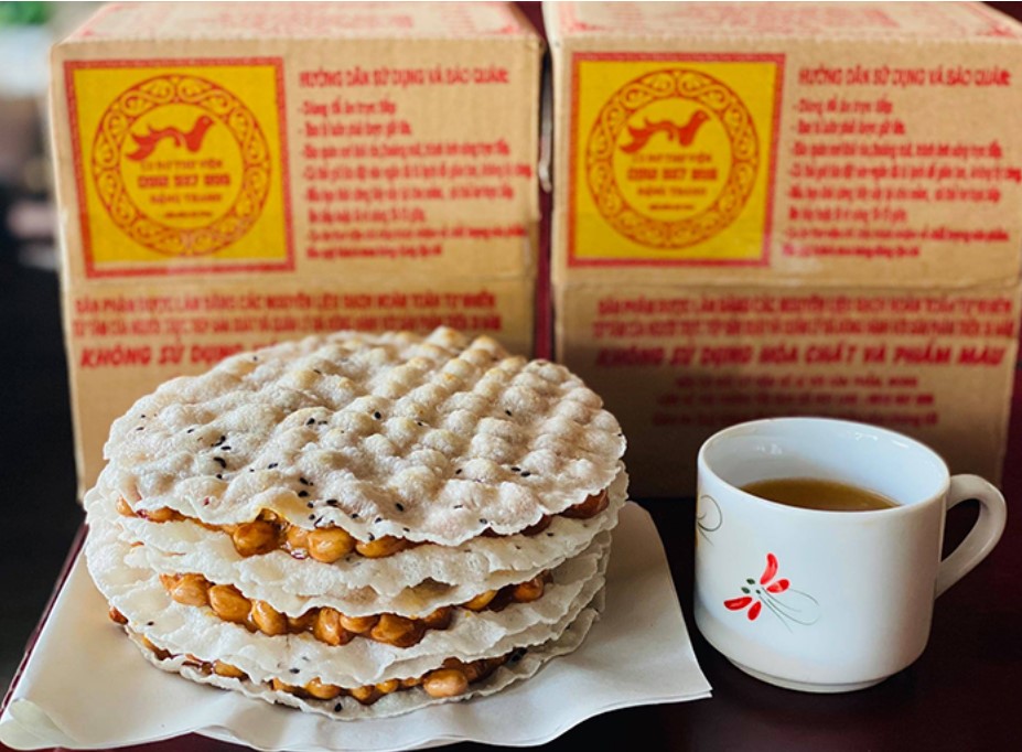 Bánh cu đơ đậu phộng - đặc sản Hà Tĩnh