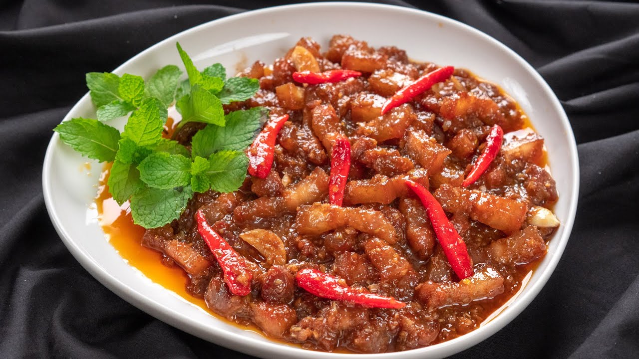 [ENG SUB] Thêm bước này món Ba Rọi Xào Mắm Ruốc sẽ thơm ngon khác biệt |  Super Fragrant Pork Belly