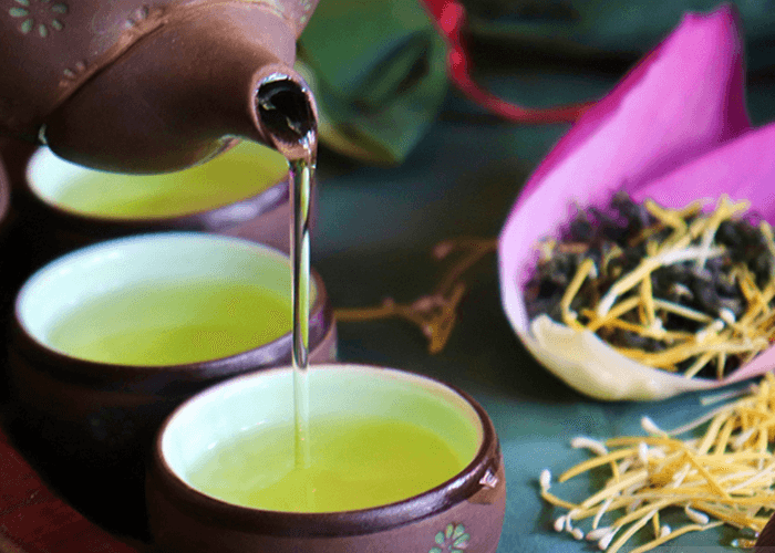 Trà Sen Phủ Tây Hồ