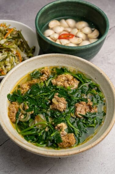Những Món Ăn Đơn Giản Nhưng Làm Nên Tên Tuổi Ẩm Thực Miền Bắc 8 mon canh cua rau muong