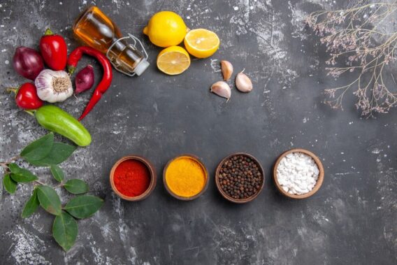 Sự Thật Đằng Sau Các Video Nấu Ăn Triệu View Trên TikTok: Có Hấp Dẫn Như Trên Video? 4 top view fresh ingredients with lemon seasonings 140725 57648
